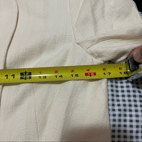 Derek Lam 10 Crosby Asymmetrical Fringe Blazer. Size 4 - Picture 12 of 13